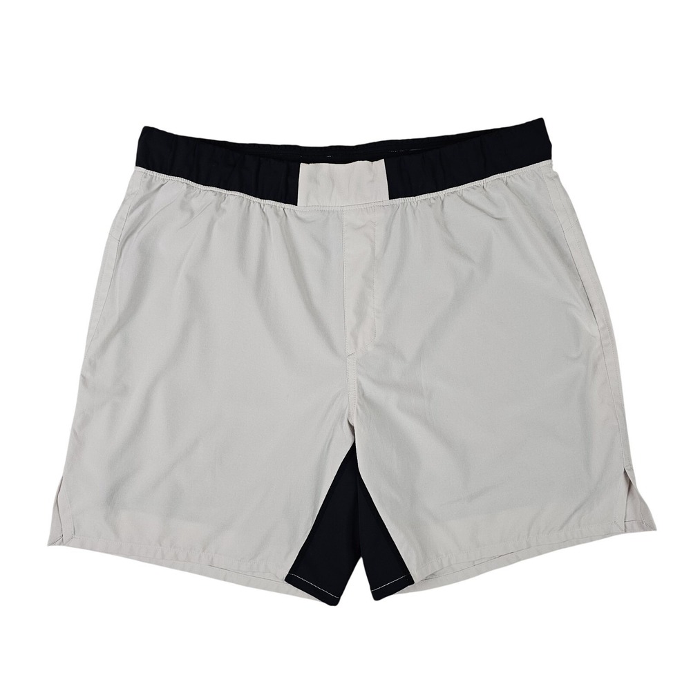 Ten Thousand The Fight 7" Short Lined Men's Large White w/Black Band